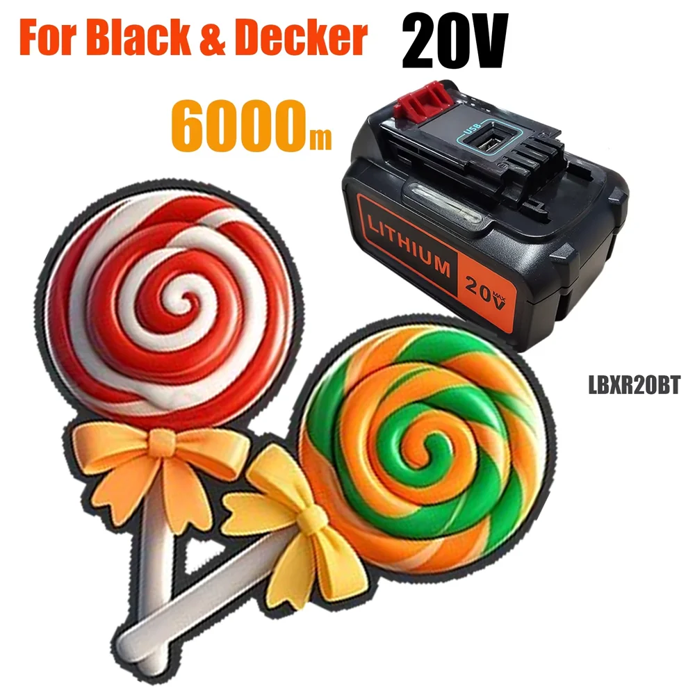Black+Decker Tool Cordless - 6Ah/10Ah 18V 8.0Ah BL2018 ブラック＆デッカー 20V