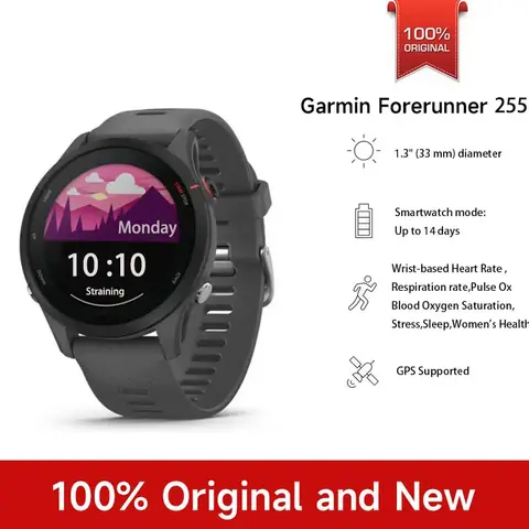 Garmin Forerunner 255 Running Riding SwimmingProfessional Triathlon Marathon Track and Field Training Outdoor Smartwatch