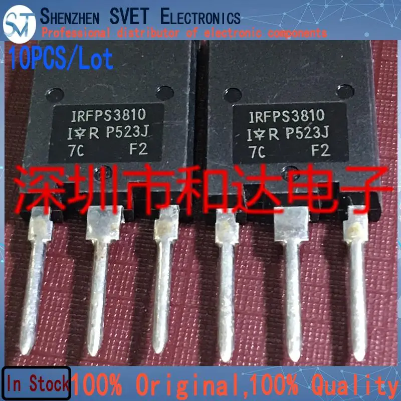 

10PCS/Lot IRFPS3810 MOS TO-247 100V 170A New Imported Original 100%Test In Stock Fast Ship