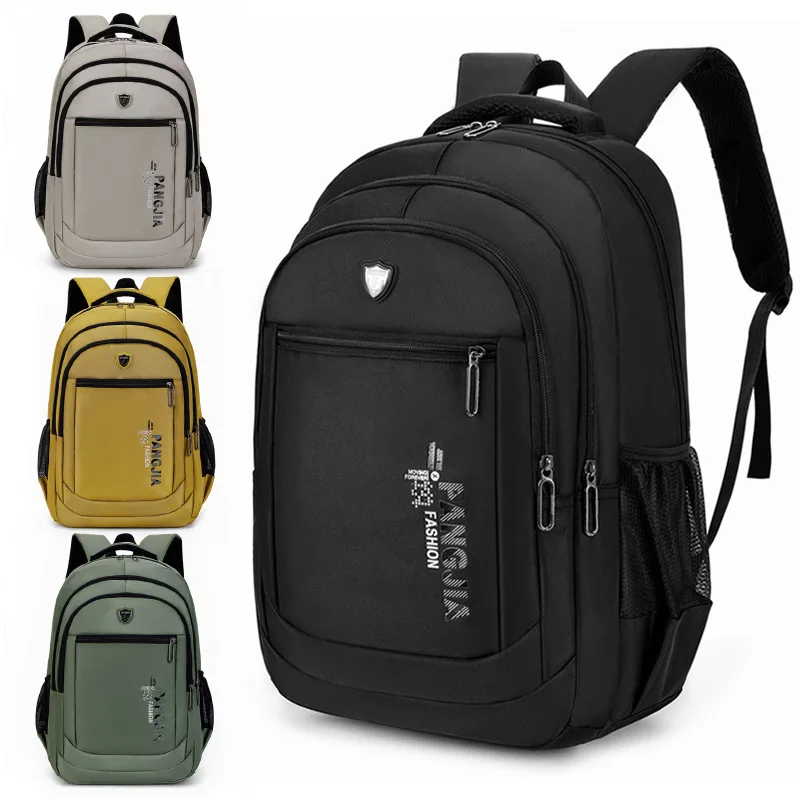 Fashion New Oxford Cloth Backpack Men's Business Laptop Backpack Outdoor Travel Bag Middle And High Double Shoulder Bags On Sale