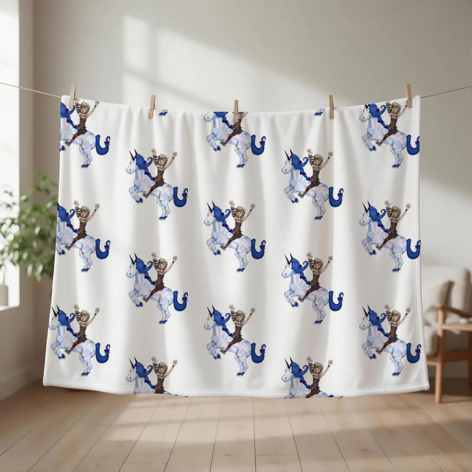 Tiny Tina Riding Butt Stallion Throw Blanket Furry Tourist Fashion Sofas Bed linens Blankets