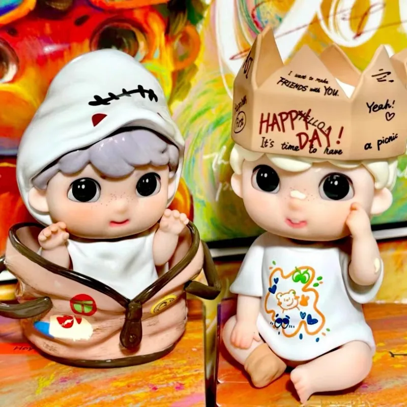 Heyone Asi Bienvenido a la ciudad No.4 serie juguetes lindos figura de acción de Anime adorno de escritorio modelo muñeca de dibujos animados regalos de cumpleaños de vacaciones