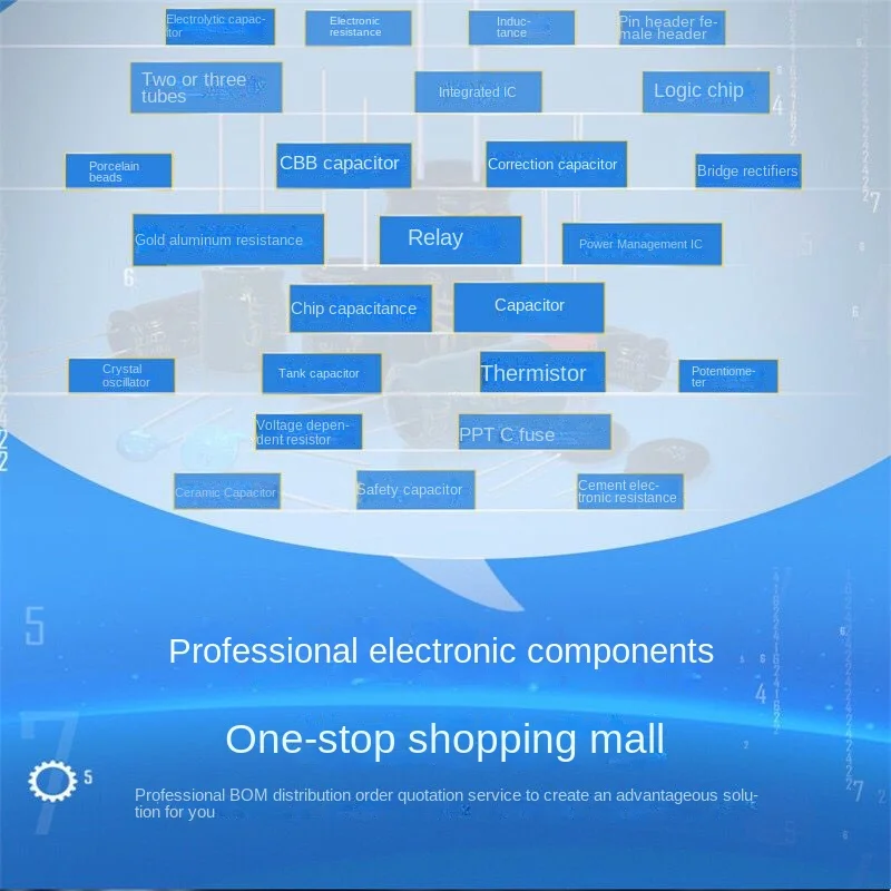 13 valores * 5 peças = 65 peças potenciômetro de corte RM-065 ajuste superior 100r-1m rm065 resistores variáveis kit sortido 100r 200r 1k 10k