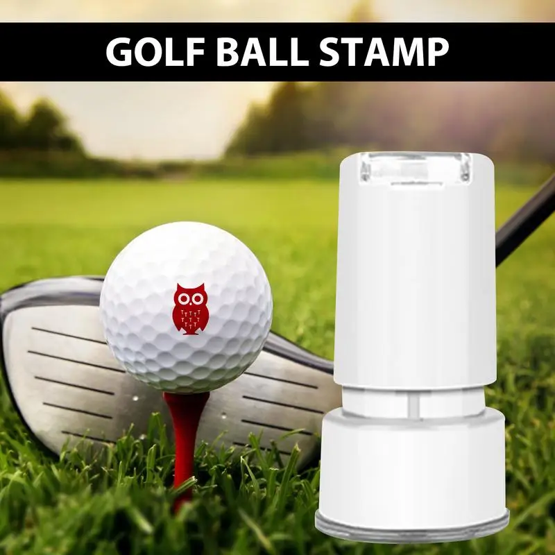 Golf Ball Stamper Markers Reusable Marker Tools Quick-dry Golf Ball Marking Stamp Impression Seal Marker Golf Marker Tools