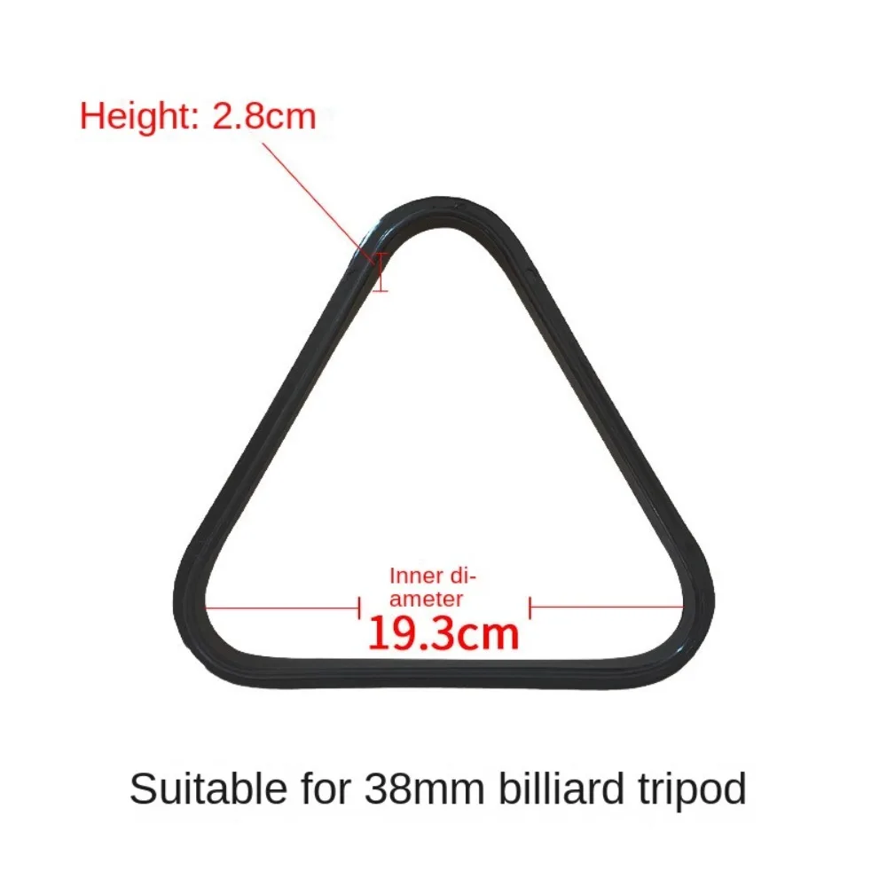 Ferramenta tripé quadro triângulo forma bolas de bilhar organizador titular triângulo bola rack reutilizável snooker mesa bolas quadro