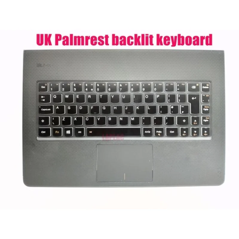 

Y+UK Palmrest backlit keyboard for Lenovo Yoga 3 Pro-1370 Upper case (20448/80HE)