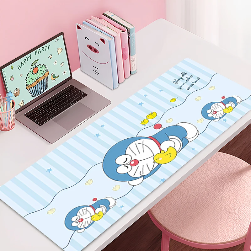منصات الماوس الكبيرة من أنيمي D-Doraemons ، لوحة ماوس لطيفة Kawaii ، حصيرة الطاولة ، إكسسوارات المكتب ، الحصير مكتب الكرتون ، الحصير المطاط للكمبيوتر المحمول