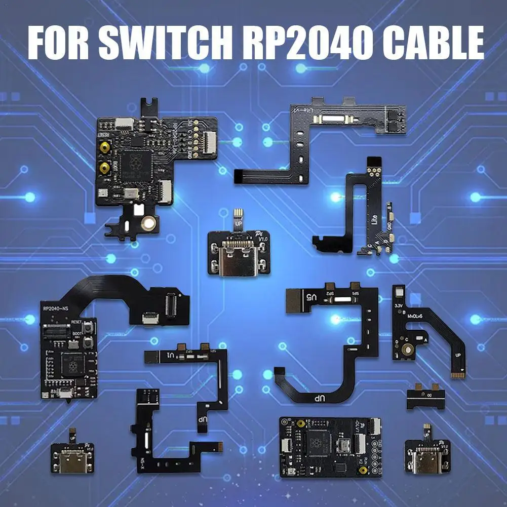 مجموعة واحدة من رقاقة لـ Raspberry Pi Rp2040 Pico Modchip V1 V2 التحمل للعبة تجار الجملة القابلة للترقية والقابلة وامضة
