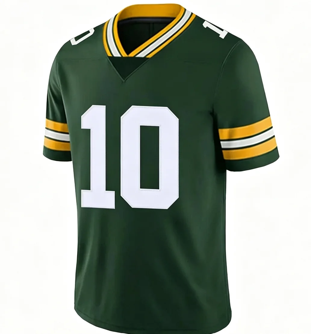 2026 Summer Hot Sale # 10 LOVE American Football Daily Hobbies Training Sports Shirt Short Sleeve Adult and Children Sports Shir