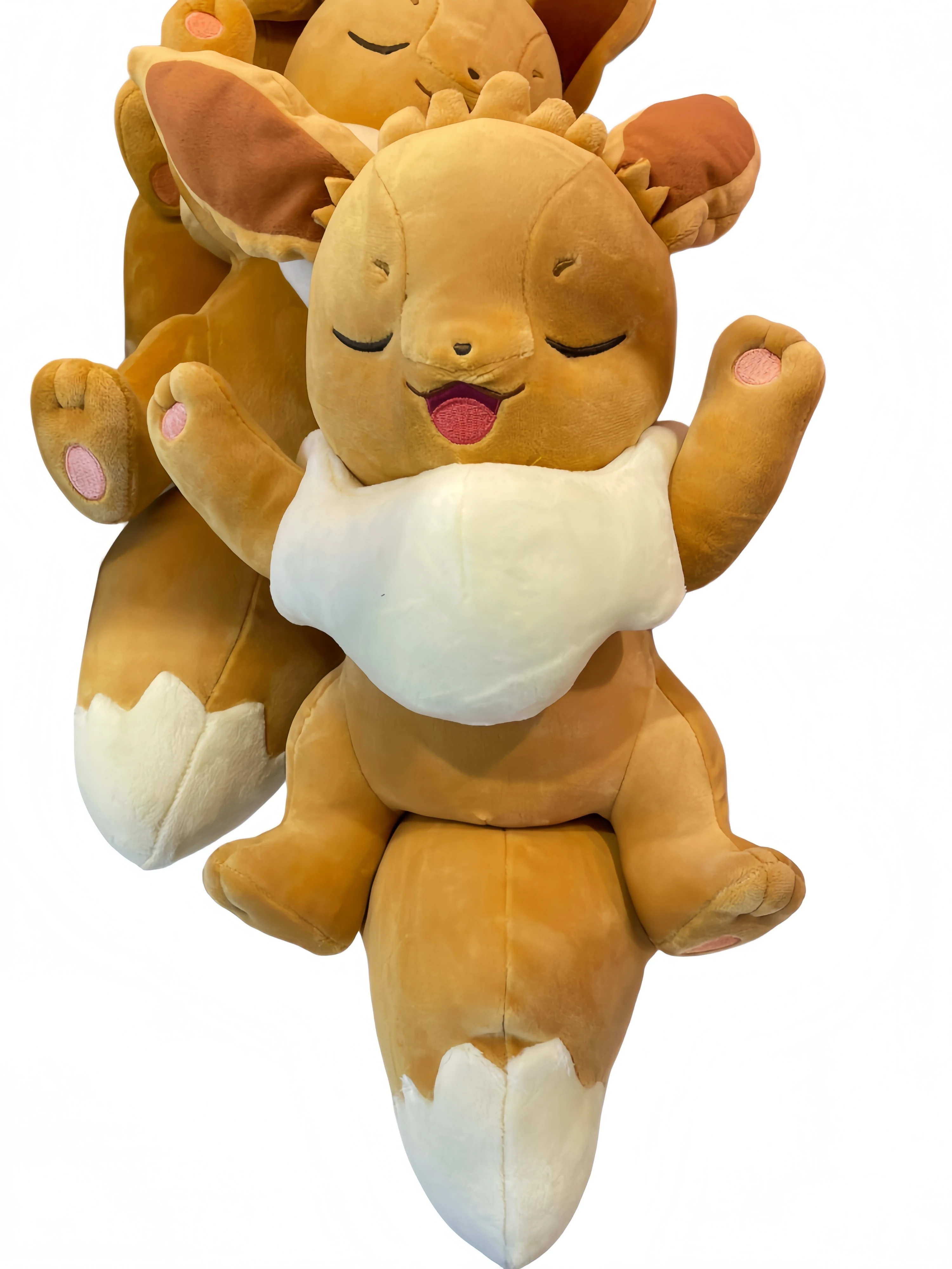 

Pokémon Peluche Eevee Plush Toys Large Cartoon Plushie Cute Eevee Anime Pokemon Pillow Doll Stuffed Gift for Childrens Xmas