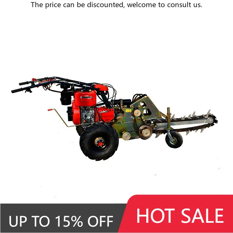 

Multi-functional Diesel Ditcher Chain Type Trenching Ditching Machine