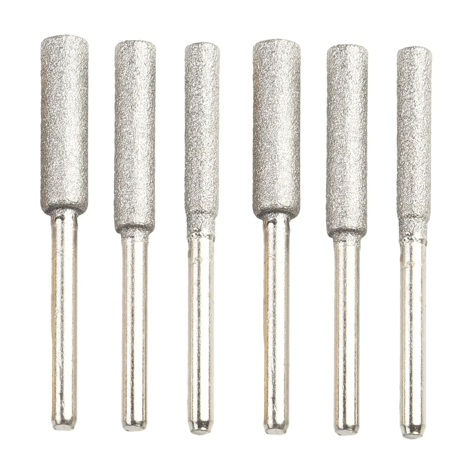 

6 шт., точилки для наждачной бензопилы, 4 мм, 4,8 мм, 5,5 мм, заусенцы, точильный камень для бензопилы для нефритовых форм по дереву, заточка стали, полировка