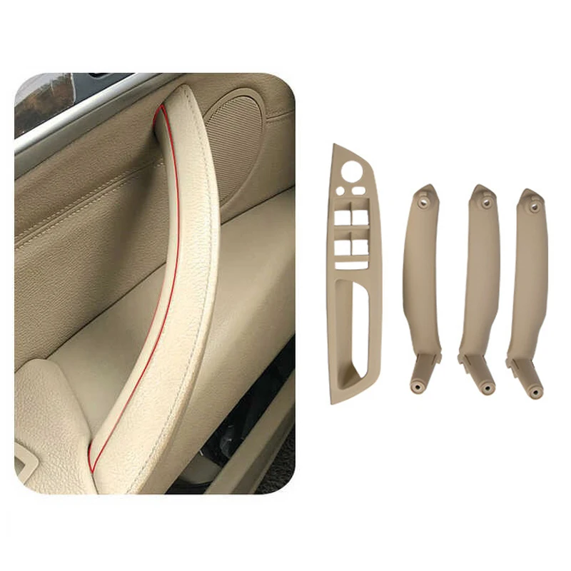 

For BMW E70 E71 X5 X6 Armrest Car left front driver's seat LHD Interior Door Handle Inner Panel Pull Trim Cover 2007-2014