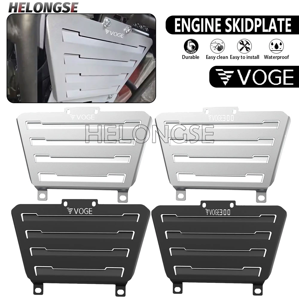 

2025 For Voge Valico 300 Rally Engine Skid Plate Cover Guard Protector Motorcycles For LONCIN VOGE 300 Rally 300RALLY 2023 2024