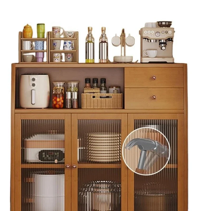 

Coffee machine dining side cabinet kitchen narrow side storage living room tea cabinet storage