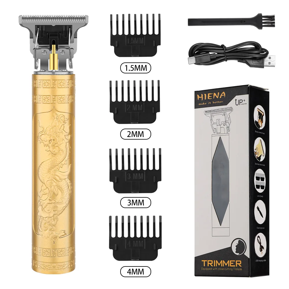 バリカンヘアカットマシン電気バリカンプロフェッショナル USB コードレスバリカンプロフェッショナルひげ男性用