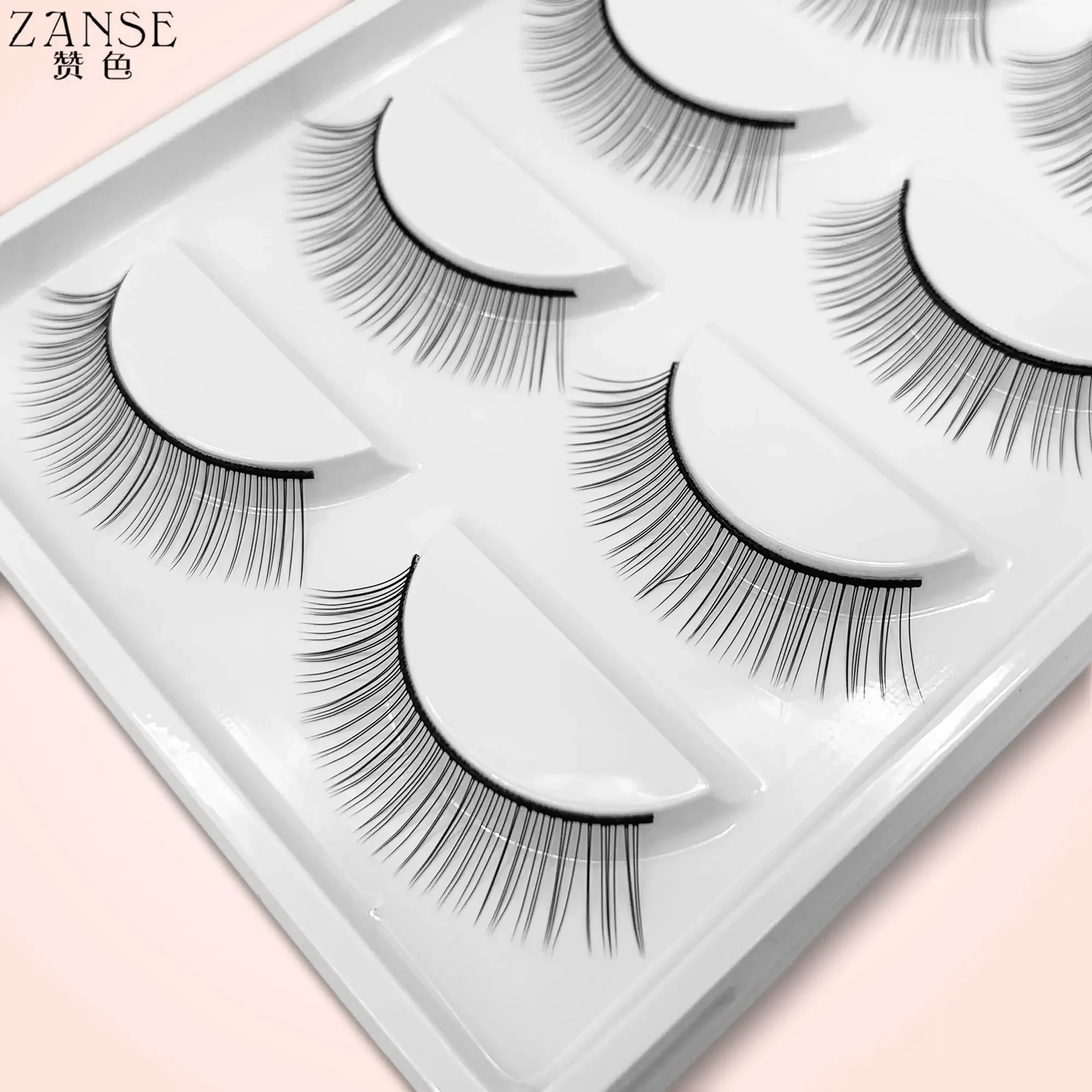 10Boxes Training Lashes Beginner False Eyelashes Practice Lashes Strip Individual Lash  Extension Supplies Makeup Tools