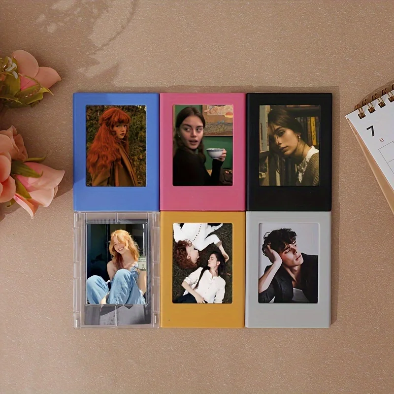 1/5 stücke Retro Magnetische Foto Rahmen für Fujifilm Instax 3 zoll Negative Album Display Halter für Küche Home Decor speicher Geschenke – Detail 13