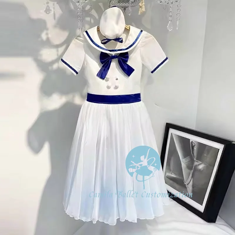 Nuevos lazos personalizados, variación de graduación, competición de Ballet, falda larga de Tiara para adultos y niños