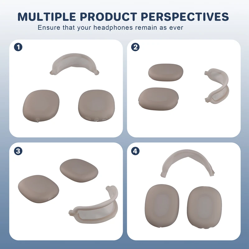 Аксессуары для наушников для Apple Max, защитный чехол для наушников, аксессуары для наушников