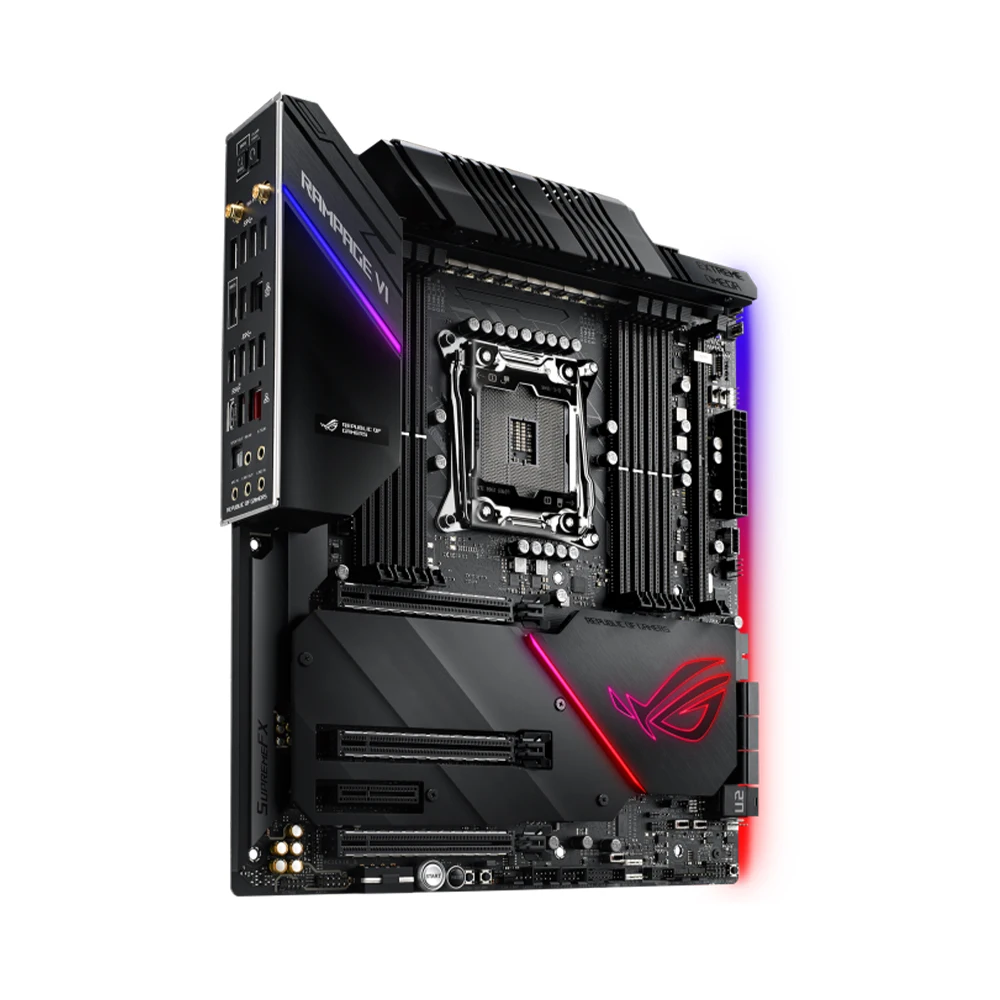 ASUS-ROG RAMPAGE VI EXTREME OMEGA, placa base usada, X299 Chipset, placa base Intel LGA 2066, compatible con Core x-series