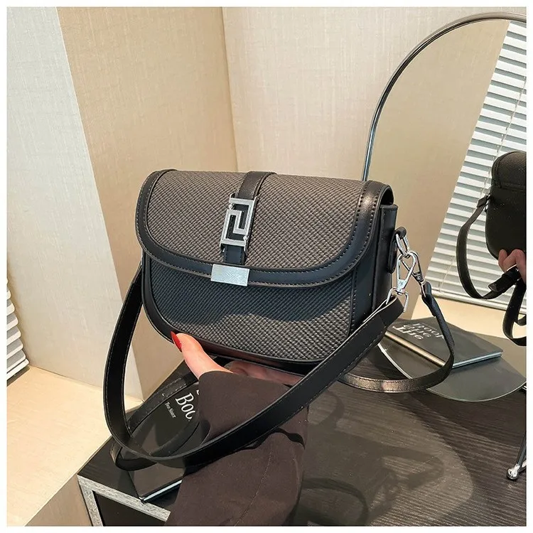 

Shoulder Bag Crossbody Square Bag New Versatile Textured Women's Bag Small Bag