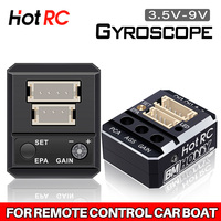 HotRC F11 F12 Gyroscope Automatic Stability Control 3.5V-9V For RC Car Rally Car Level  Drift Car Boat For Any Brands Receivers