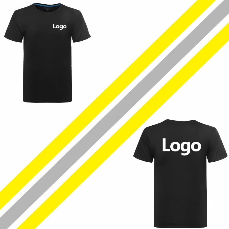 8 Colors Pure Cotton T Shirt Custom Logo Printing Men And Women Tops Personal Design Embroidery Company Brand KAISING S-4XL