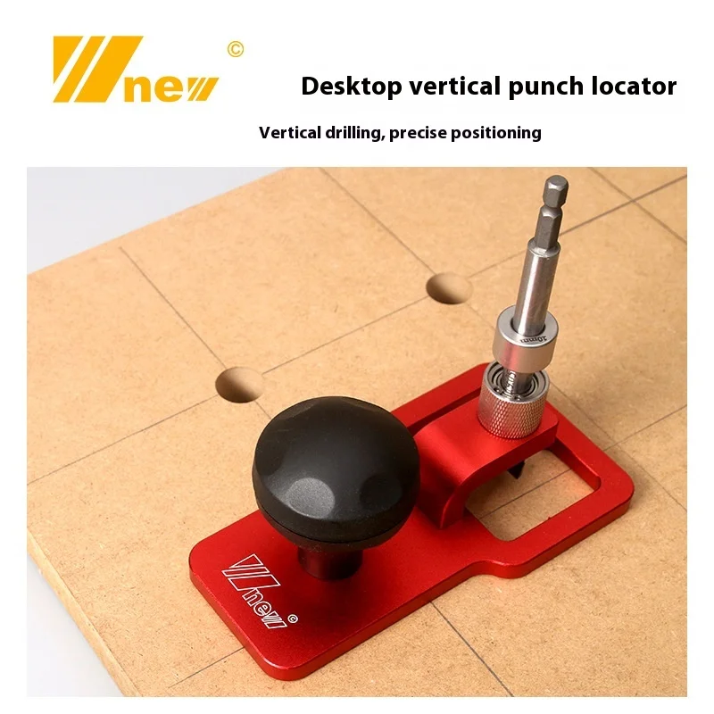 

20mm Precision Vertical Drill Guide Set for Woodworking Table Workbench Hole Punch Locator Bench Dog Hole Punching Tool
