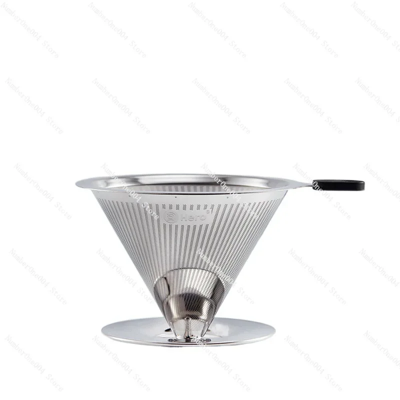 

Coffee Hand Pot Set Stainless Steel Cup Drip Portable Coffee Filter