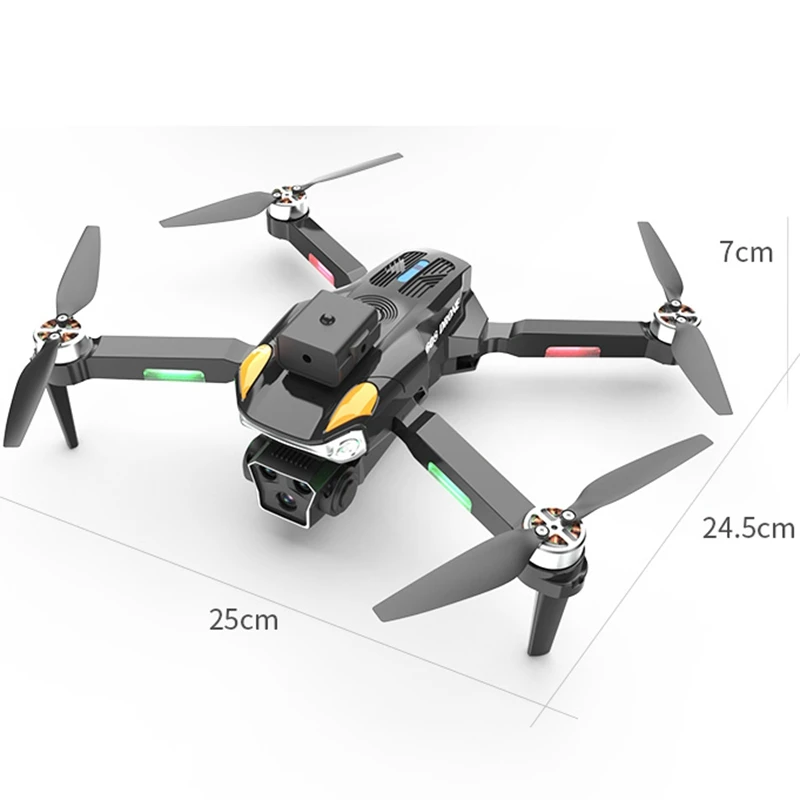 N608S 8K Drone HD Three Camera GPS Professional Drone 5G Wifi Obstacle Avoidance Brushless Foldable Quadcopter 1 km distance