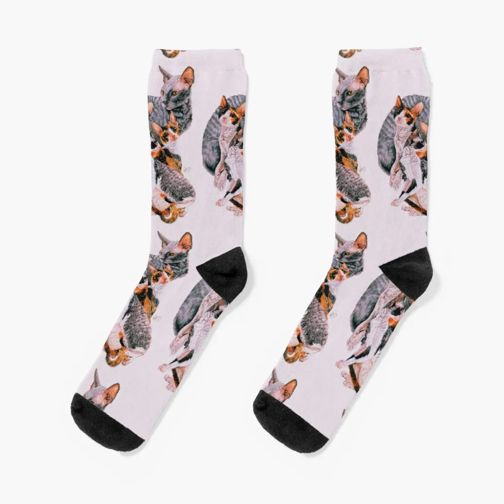 Cornish Rex Assortment Socks Sport Socks