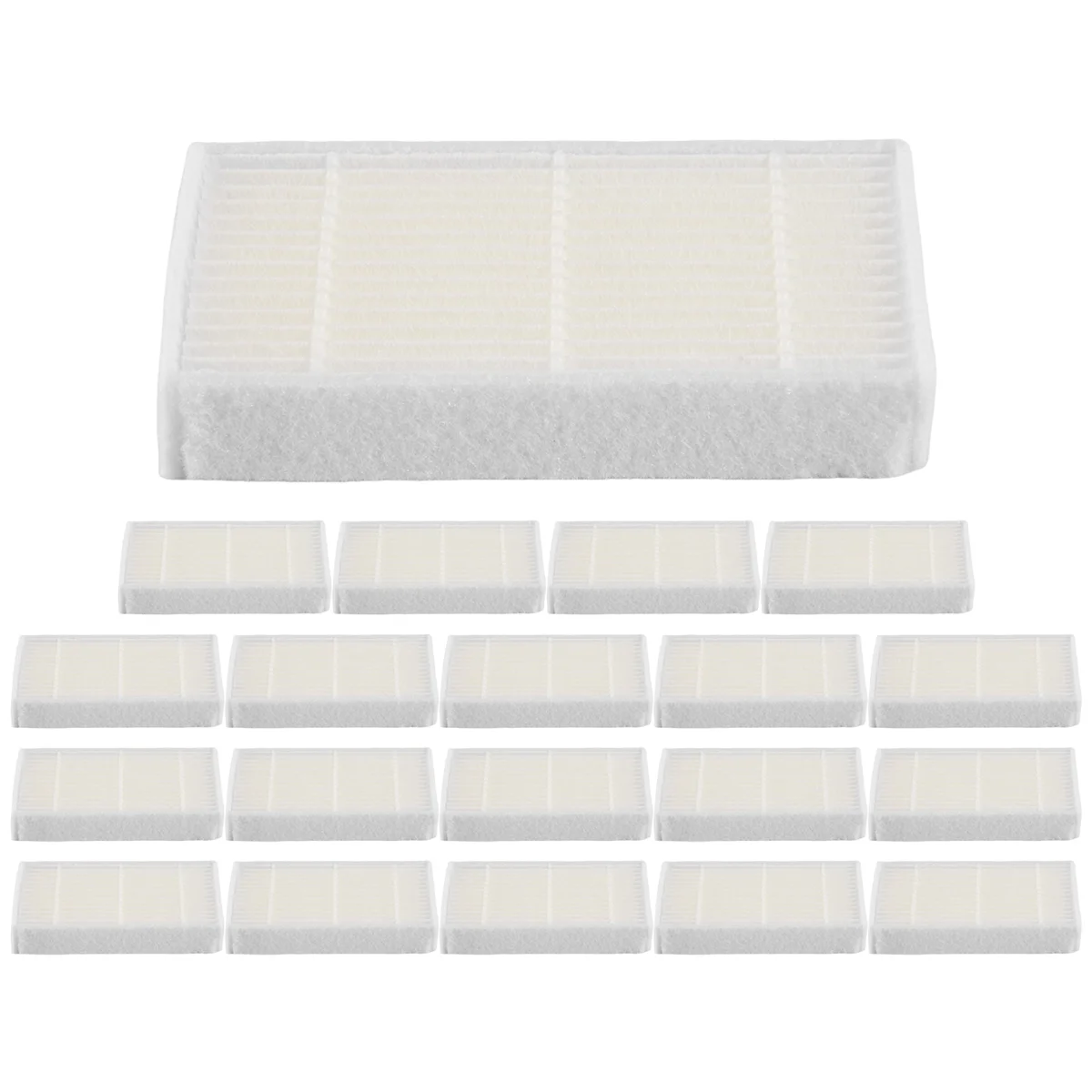 20 Pc Hepa Filter For Ilife V5 V5S V3 V3S V5Pro V50 V55 X5 V5S Pro Robot Vacuum Cleaner Parts