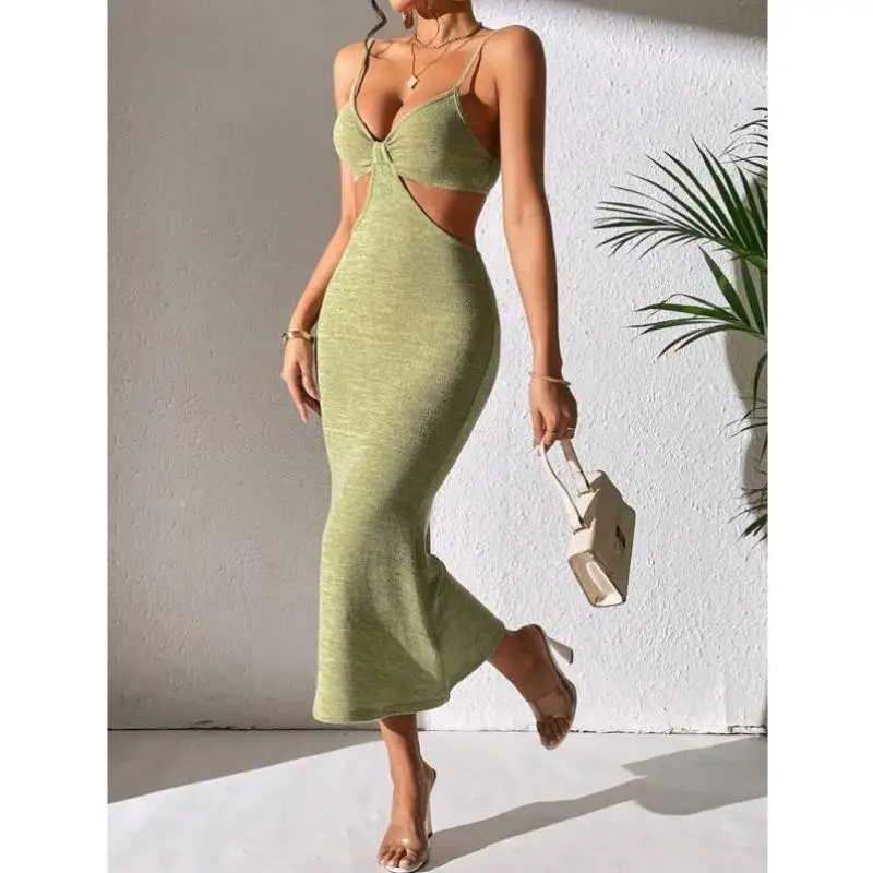 

Sexy Cross-Border Strapl Waist Exposure Summer Wear Casual Sports Suit Seven-Sve Autumn Season Men's Set