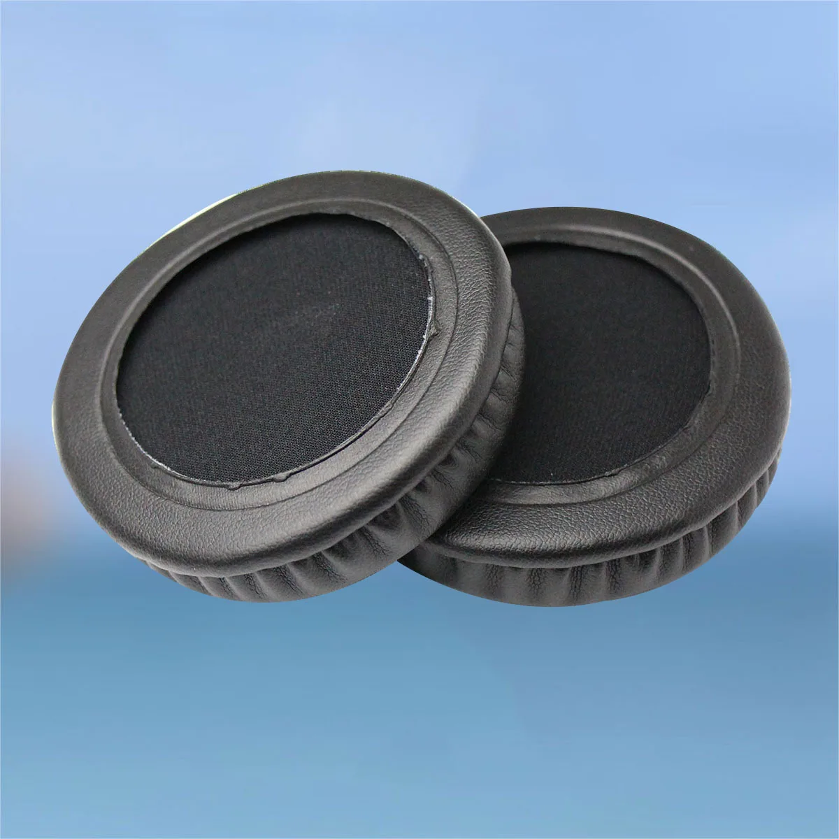 

2Pcs 80mm Earpads Headphones Headset Cushion Pads Replace Old Dirty Torn Ones Enhance Stereo Music Black