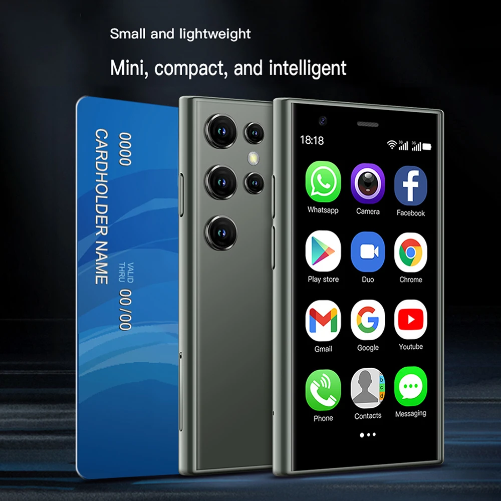 Soyes S23 Pro 3.0 Inch Little Android8.1 Smartphone 2Gb Ram 16Gb Rom Dual Sim Standby 1000Mah 3G Netwerk Compact Mobiele Telefoon