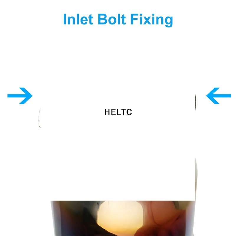 1 قطعة كاتم صوت عادم السيارة العالمي عالي الأداء من الفولاذ المقاوم للصدأ مباشرة من خلال كاتم صوت العادم يعزز الصوت والأناقة #1