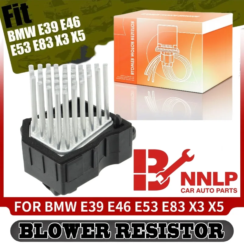 

HVAC Blower Motor Resistor Final Stage for BMW 320I 325XI 525I 530I 540I X3 X5 RU-652, 64116923204, 64116920365, 351321511