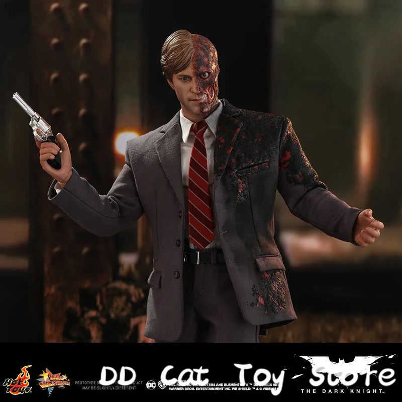 

In Stock Genuine Hottoys HT MMS546 1/6 Dark Knight Two-Face Dolls Full Set 12Inch Male Soldier Action Figure Collectible Toy
