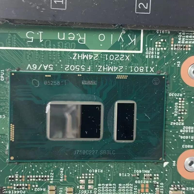 

Материнская плата для ноутбука Dell 7570 7573 CN-0XW62N 0XW62N XW62N 16841-1 с процессором SR3LC I7-8550U N16S-GTR-S-A2 940MX, 100% протестировано, хорошо