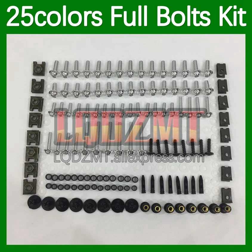 268pcs Body Bolt Full Screws Kit For HONDA CBR1000 CBR 1000 RR 1000RR CBR1000RR 2012 2013 2014 2015 2016 Fairing Bolts screw Nut