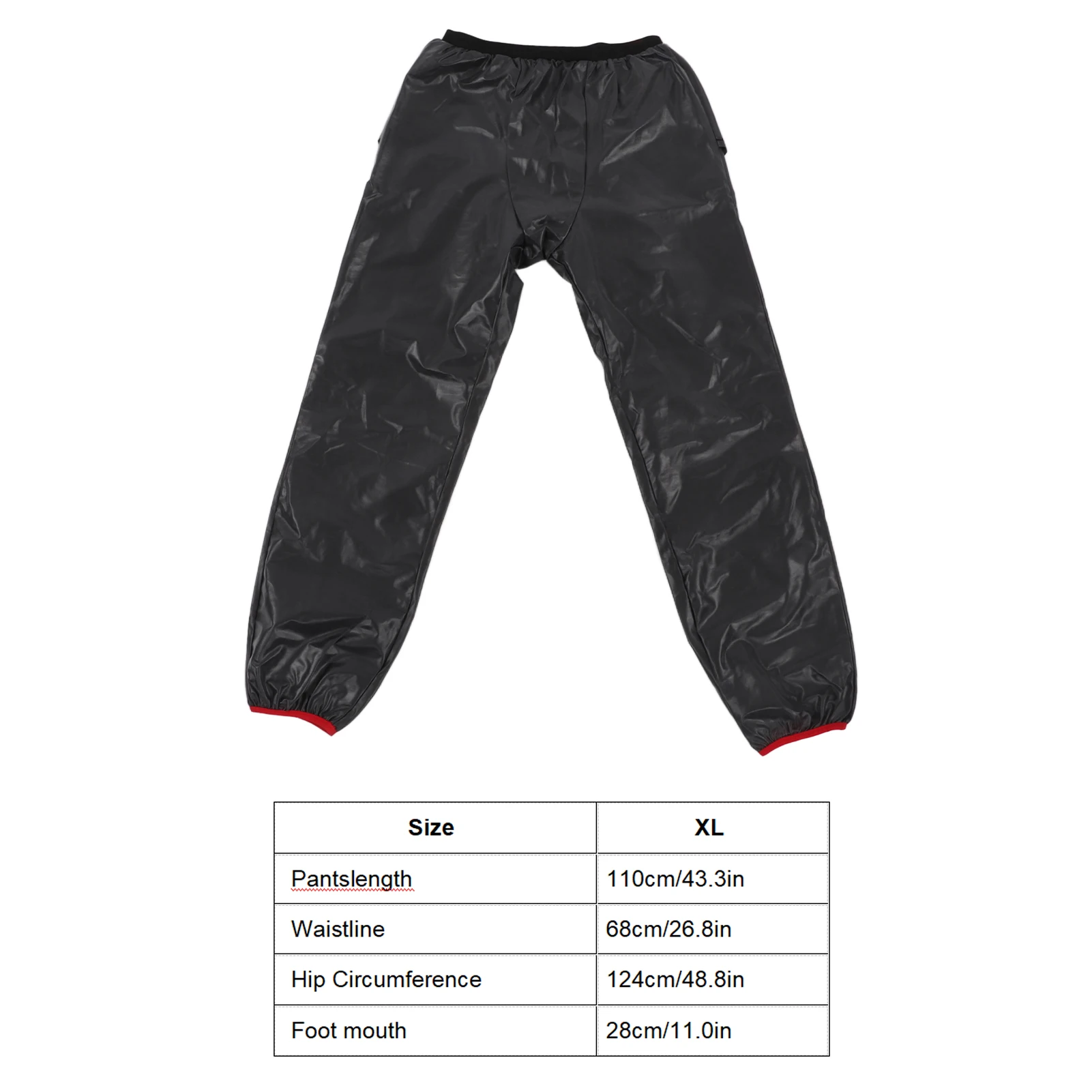 Regendichte broek Waterdichte regenbroek Regendichte reflecterende broek voor arbeid Outdoor fietsen Sport Reflecterende regenbroek