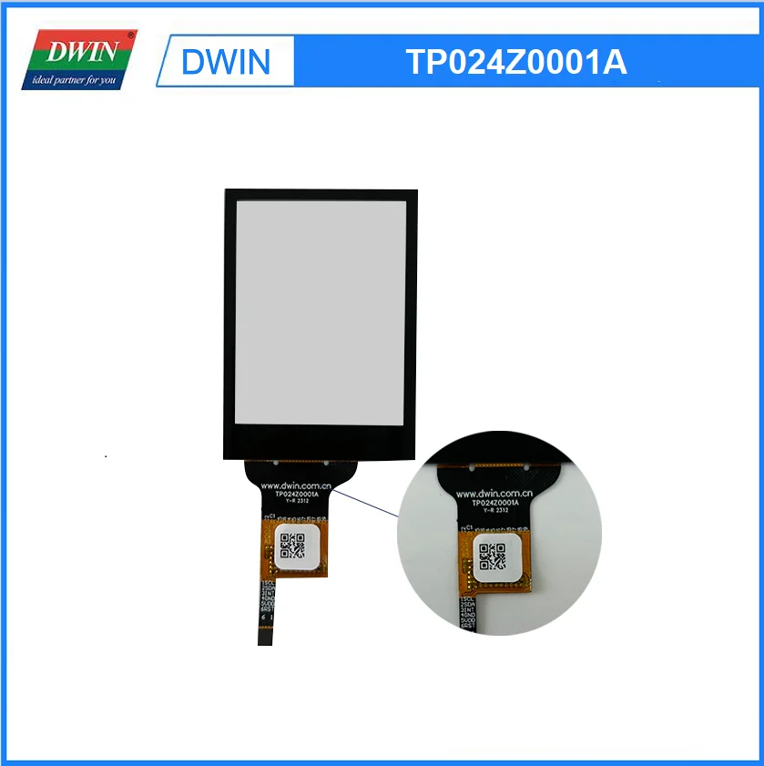 DWIN 2.4 pollici CTP 85% Touch Screen capacitivo di trasmissione TP024Z0001A