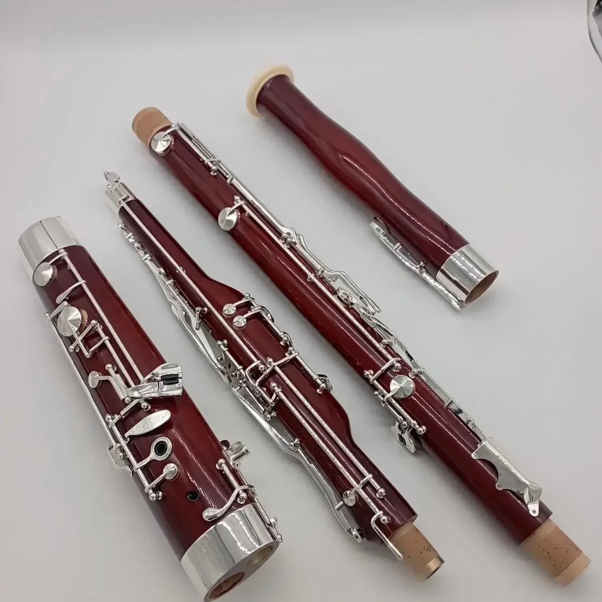 Bassoon Instruments Maple C key high-end bassoon instruments Cupronickel plated keys are high-end