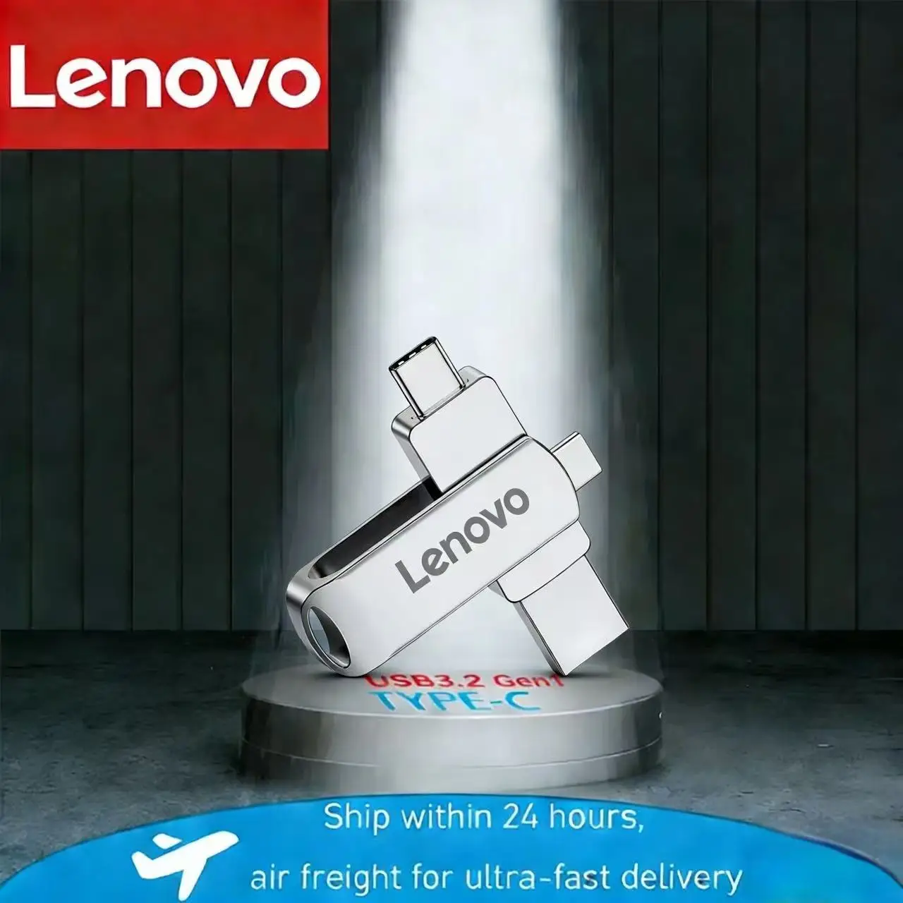 

Lenovo USB 3.0 Flash Drive 16TB-1TB High Speed ​​Metal Pen Drive Waterproof Type C Flash Drive for Computer Storage Devices