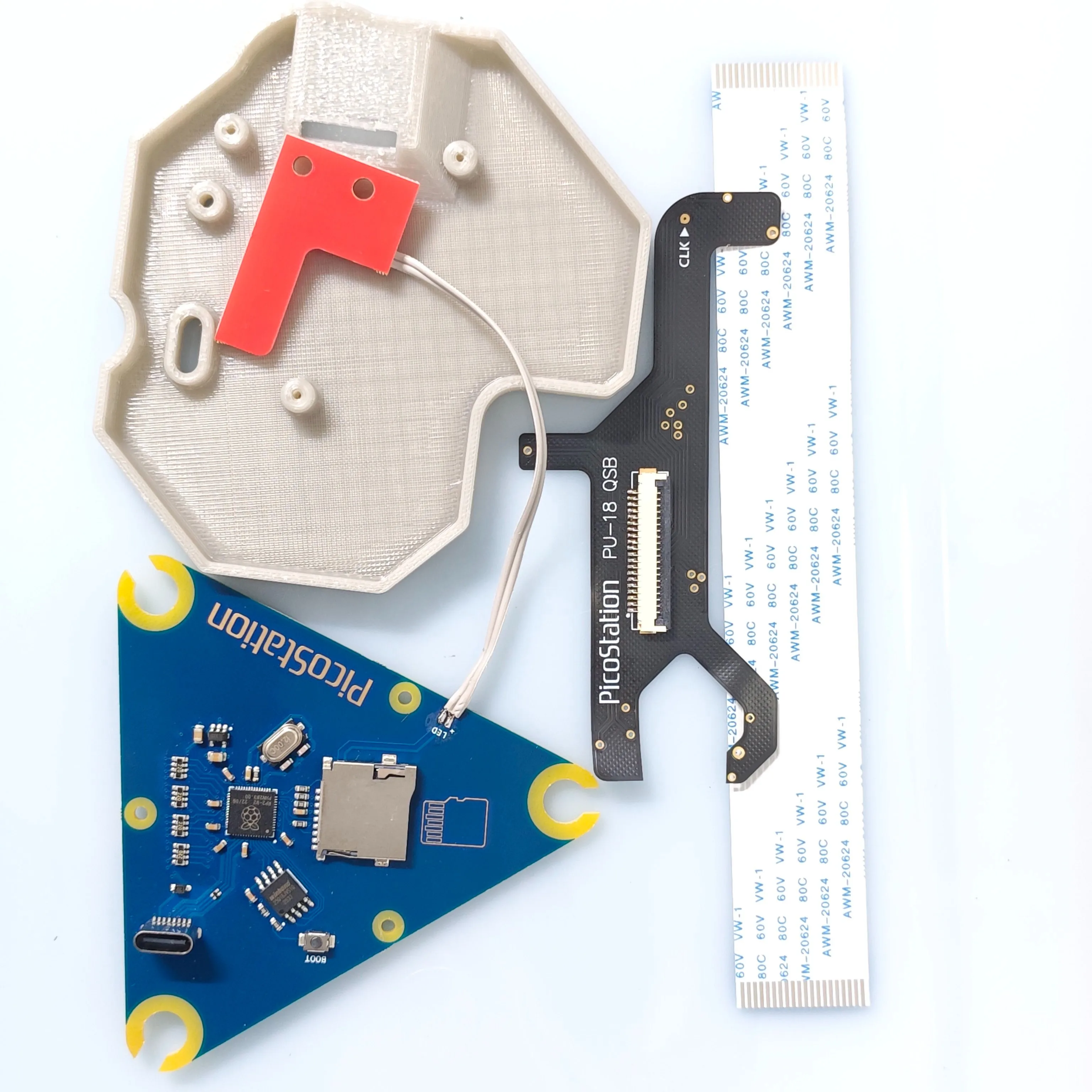 ps1ゲーム機-pu-18-pu-8-picostation-odeキット-ディスクレスゲームプレイ-rc4ファームウェア、光学ドライブを置き換えることができるフルキット