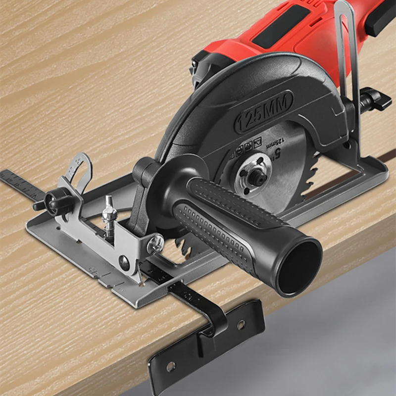 Mão Angle Grinder Converter para Cortador Máquina de Corte Serra Elétrica Serra Circular Base de Suporte Ferramenta de Mesa de Madeira Refit