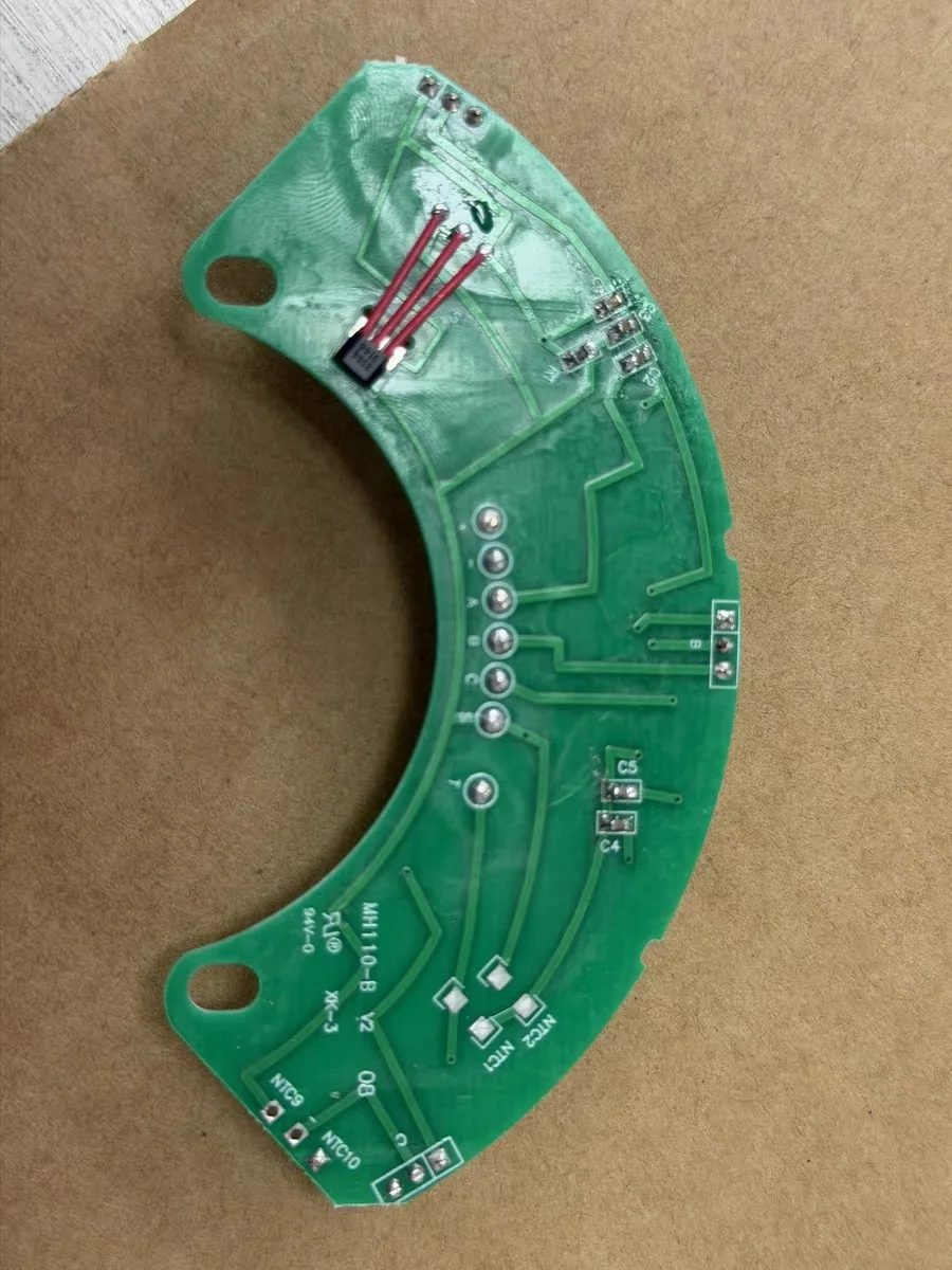 1pcs Small high speed electric vehicle motor Hall PCB High voltage Hall board 502F for Bafang 500W 48A rear motor hub pcb board