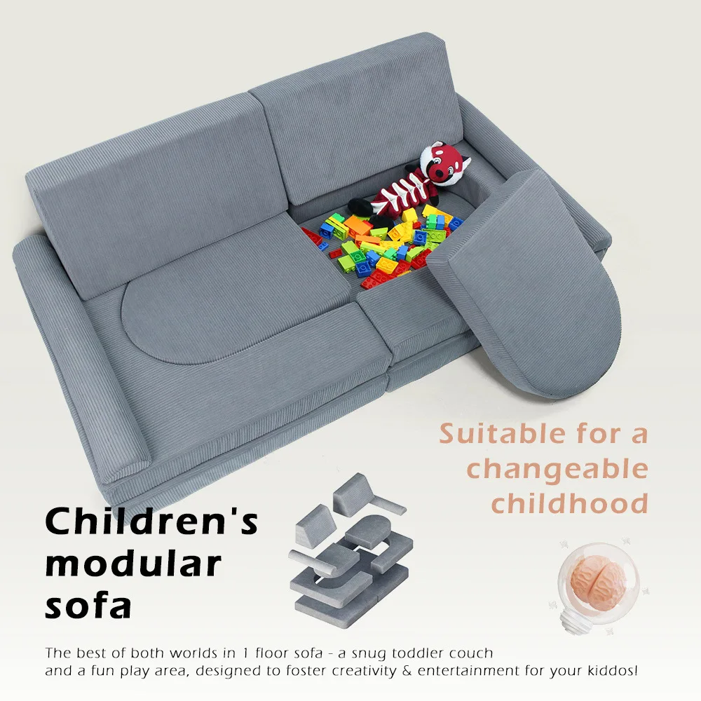 

Набор из 10 предметов, детский строительный блок, компрессионный диван, игровой комбинированный диван, губчатый диван с высоким отскоком, оптовая продажа