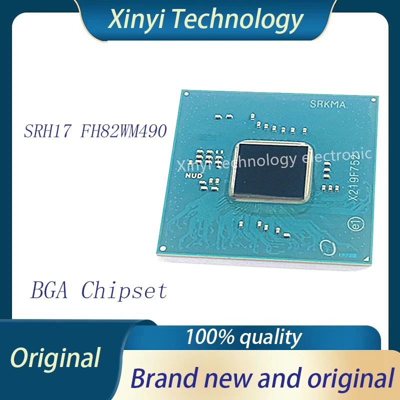 100% test very good product FH82WM490 SRH17 bga chip reball with balls IC chips